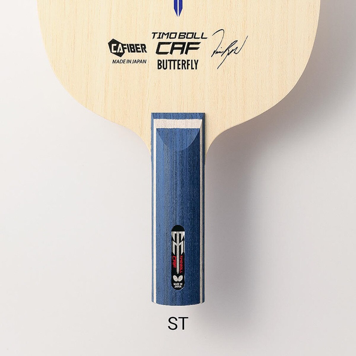 Timo Boll CAF Blade - Close up for Straight Handle